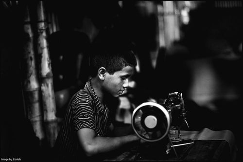 We don't support child labour