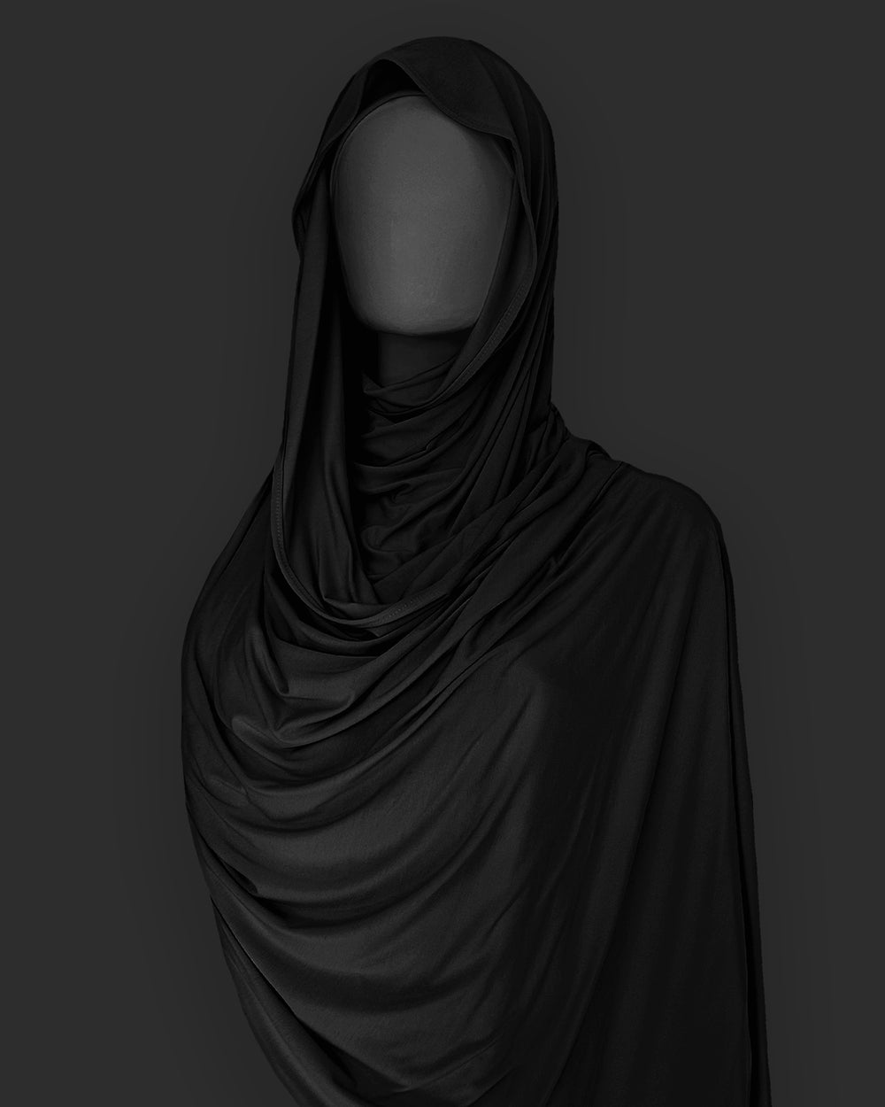 2ND:SKIN hijab set 'Black'