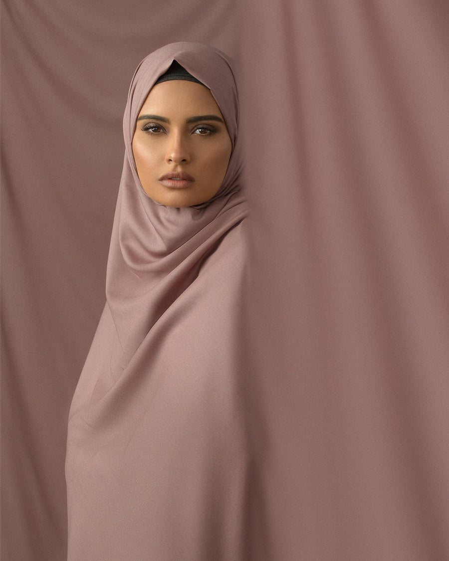 Lenzing™ Modal plain hijab, Ballet Pink, biodegradable - HĀNM