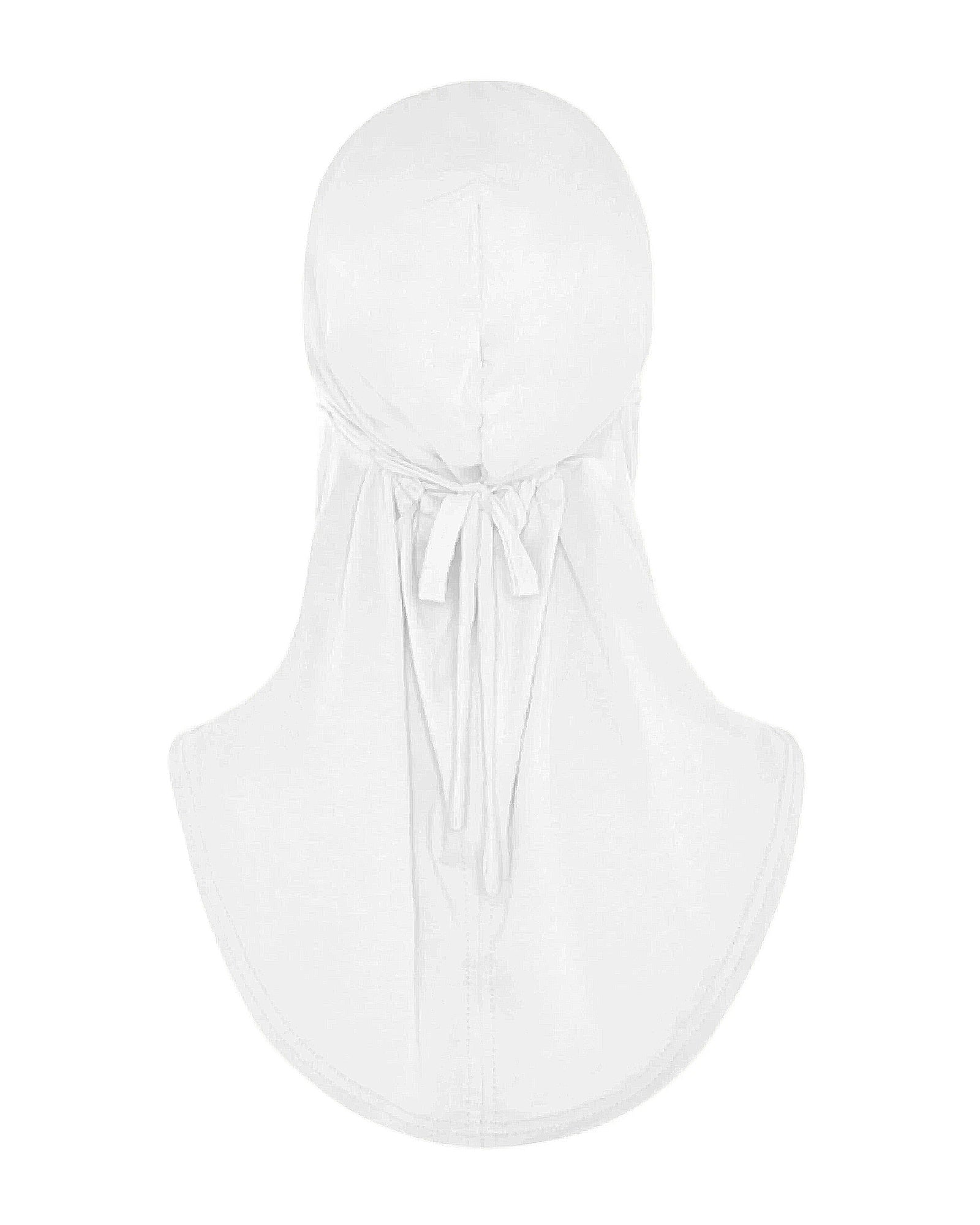 Full coverage under-cap, hijab bonnet, under scarf, facial contour