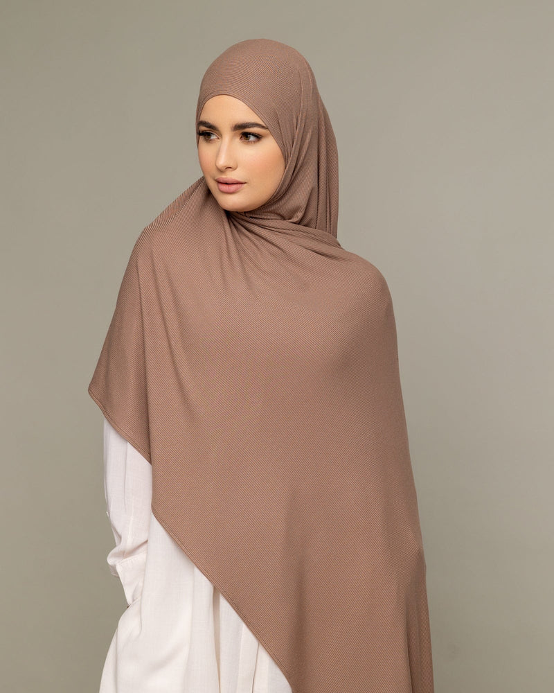 
                  
                    RIBBED COTTON JERSEY SEPIA
                  
                