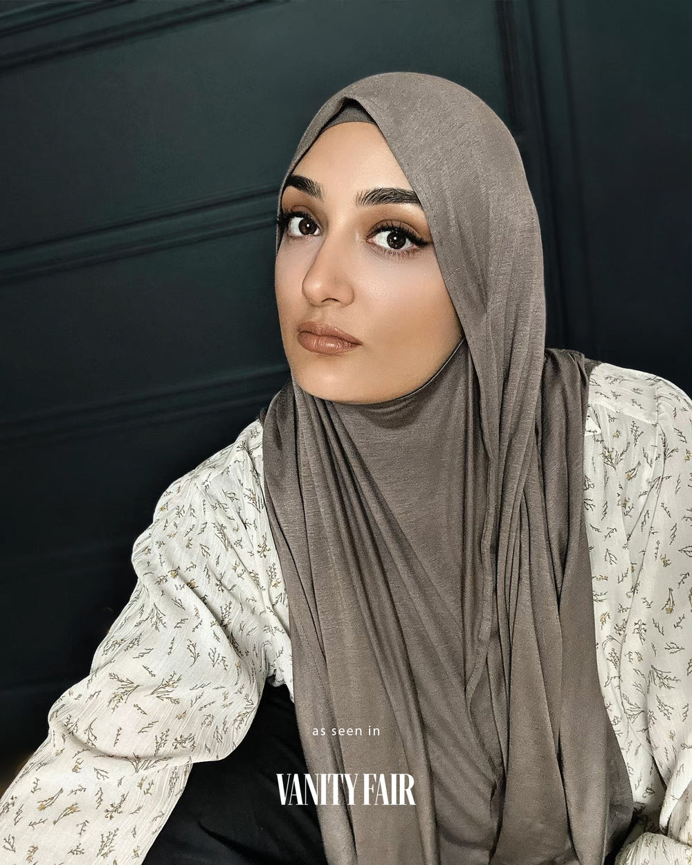 360 Contour hijab set 'Greige'